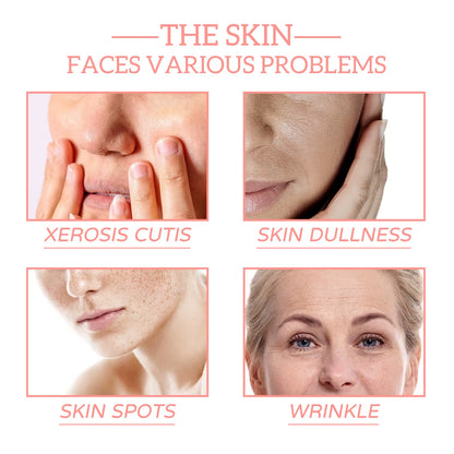 Hyaluronic Acid Face Serum 5 in 1 Moisturizing Whiten-Ing anti Wrink-Le Agin-G Vitamin C Shrink Pores Serum Skin Care